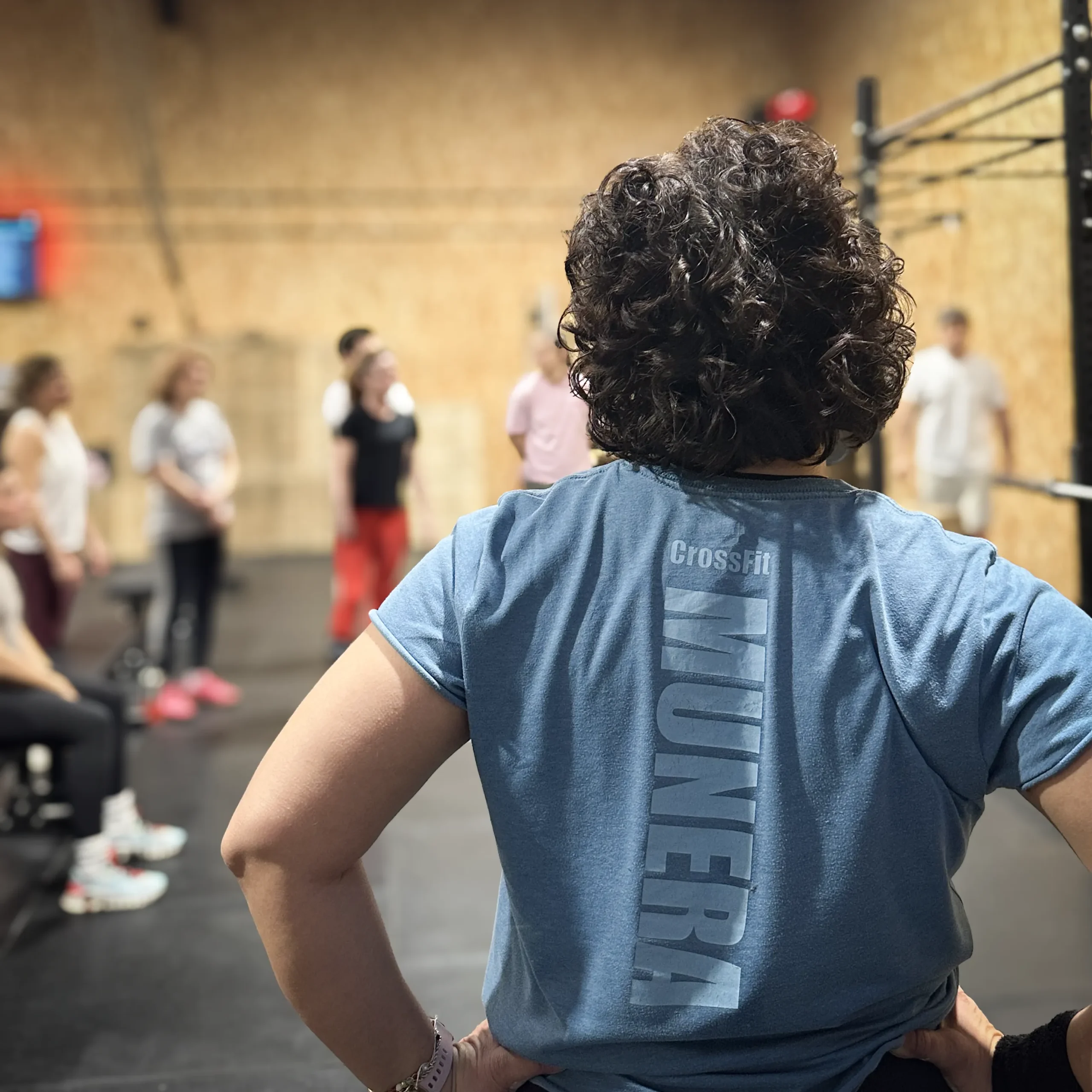 Briefing en début de séance de CrossFit